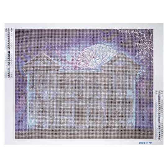 16" x 20" Haunted Mansion Diamond Art Kit by Make Market®